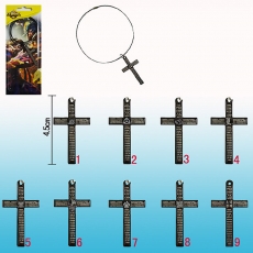 9款标志十字架项链
