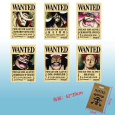 海盗王6张新六皇最新通缉令海报
