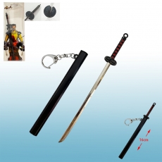 死侍与金刚狼16cm带鞘武器挂扣