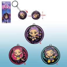 3款猎魔少女人物旋转匙扣