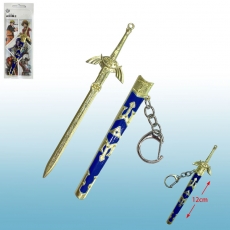 塞尔达大师之剑12cm带鞘武器挂扣