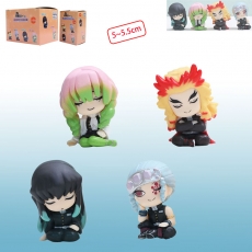 2代4款鬼灭之刃靠肩睡眠公仔