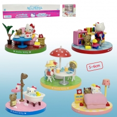 5款KT生活场景公仔